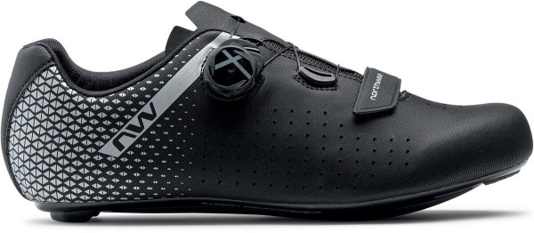 Northwave Schuhe Core Plus 2, SS24, Road, Black/Silver