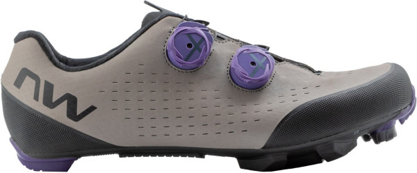 Northwave Schuhe Rebel 3, 40, XC, Sand/Dark Purple