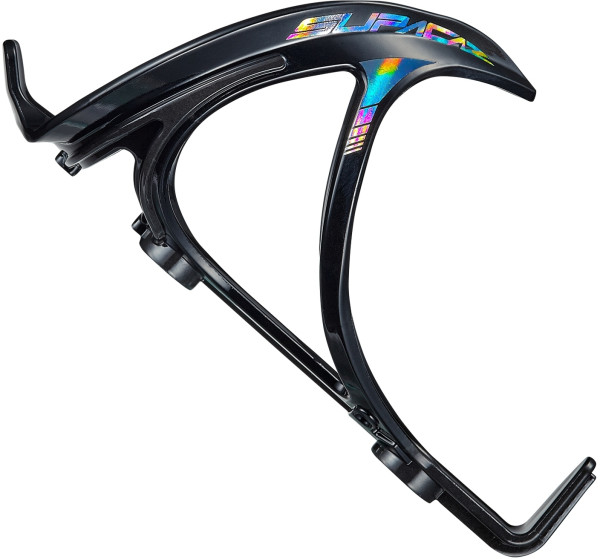 Supacaz Bidonhalter Manta Cage Carbon, Carbon Injected, Oil Slick