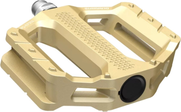 Shimano Urban 21 Pedal E-Bike/Trekking, PD-EF202K Flat Pedal Pins gold