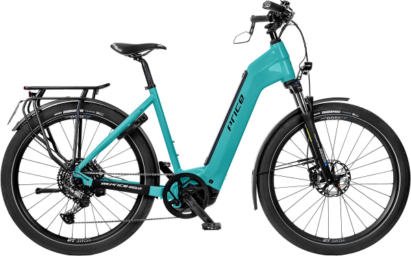 Price Dreamy Green Matt Lackschaden E-Xpress Tiefeinsteiger iTube Bosch Gr. S