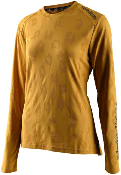 Troy Lee Designs Lilium LS Jersey Women, Jacquard Honey