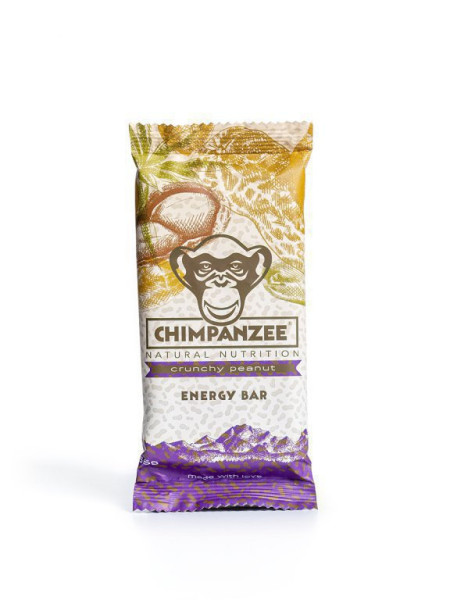 Chimpanzee Energy Bar Crunchy Peanut Vegan