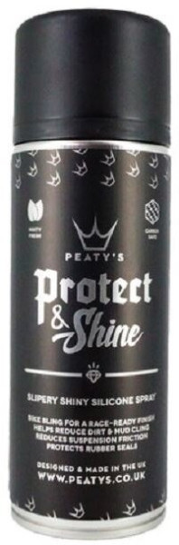 Peaty's Protect & Shine Silicon Spray, 400ml Aerosol
