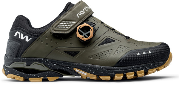 Northwave Schuhe Spider Plus 3, 45, SS24, Trail/AM, Forest Green