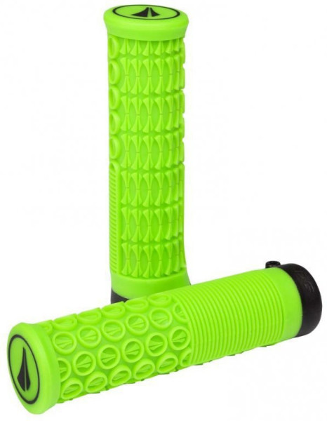 Lenkergriffe Thrice 31 Lock-On Grip, Neon Green