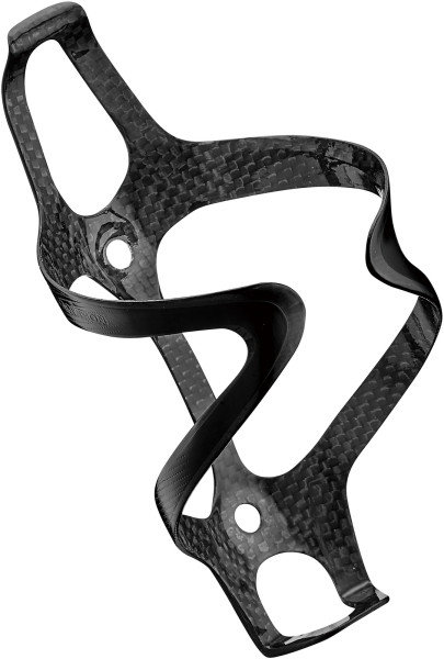 Ciclovation Bidonhalter Premium Carbon Cage, Carbon, Diamond Black, glossy