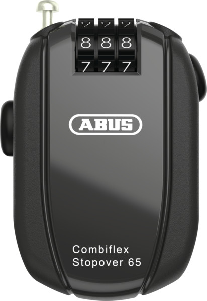 Abus Spezialsicherung Combiflex StopOver 65, Level1, schwarz