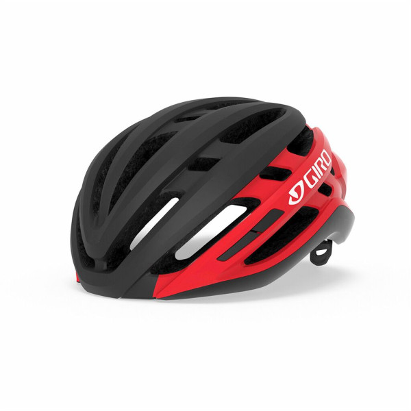 Agilis MIPS Helmet matte black/bright red,S 51-55