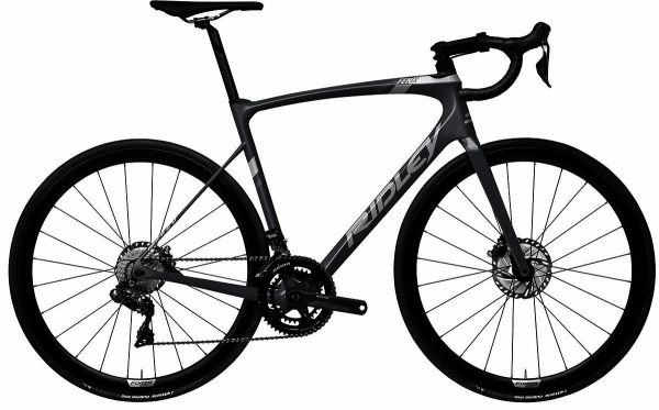 Ridley Carbon artic Grau / White Fenix Lackschaden Gr. S/54.1