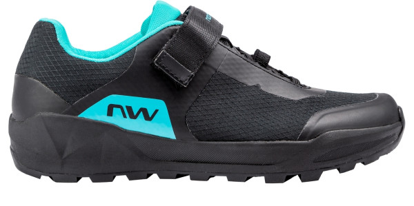 Northwave Schuhe Escape Evo 2 Woman, 38, SS24, Black/Turquoise