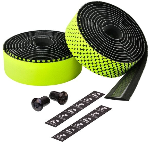 Ciclovation Lenkerband Leather Touch Fusion, neongelb