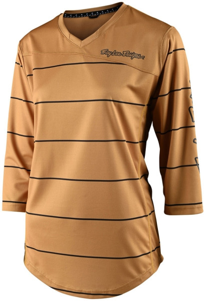 Troy Lee Designs Mischief Jersey Women, Pinstripe Honey