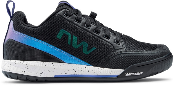 Northwave Schuhe Clan 2 Woman, 38, SS24, Black/Iridescent