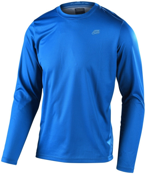 Troy Lee Designs Flowline LS Jersey Men, Slate Blue