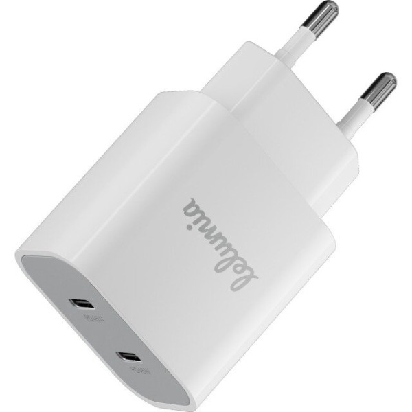 Lelumia Ladegerät Power Adapter, 45W Duo, USB-C Weiss