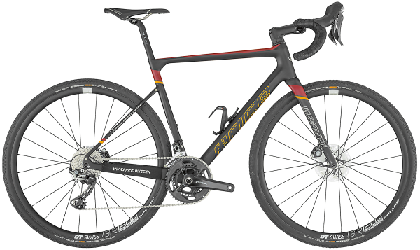 Price schwarz/bordeaux/orange Gravel Disc Carbon Gr. M