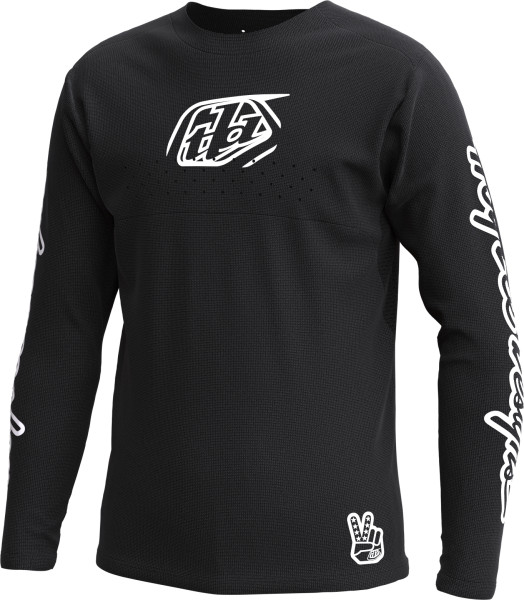 Troy Lee Designs Sprint Jersey Youth, Icon Black