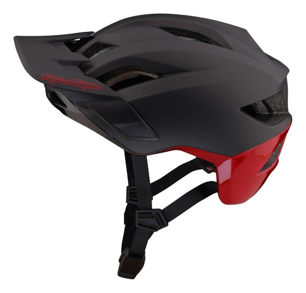 Troy Lee Designs Flowline SE Helmet w/Mips, Radian Charcoal/Red