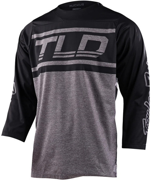 Troy Lee Designs Ruckus 3/4 Jersey Men, Bars Black/Off White