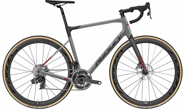 Ridley Carbon battleship Grau / Rot Grifn Gravel Gr. XS/52.5