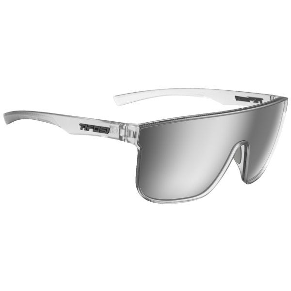Sonnenbrille, Sanctum XL, Satin Clear, L-XL, Silver Mirror