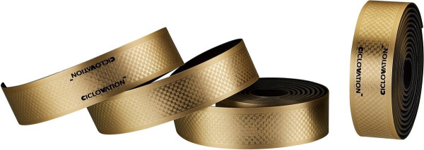 Ciclovation Lenkerband Poly Touch Vapor Metallic, Royal Gold