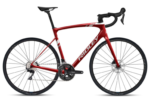 Ridley Carbon Ruby Red / White Fenix mit Lackschaden Gr. M/56.5