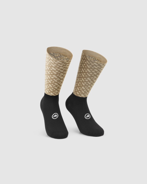 Monogram Socks BOSSxASSOS Camel