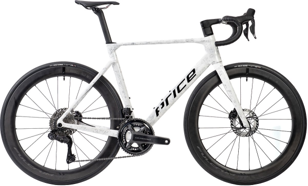 Price weiss / silber Aero Road Disc Gr. L
