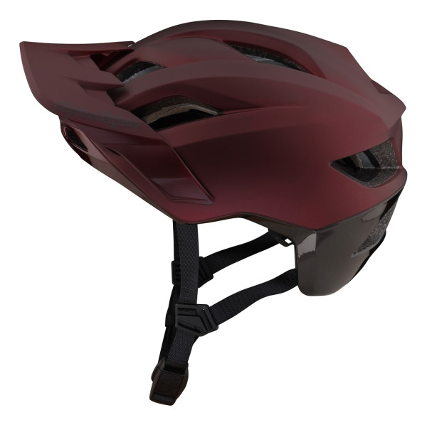 Troy Lee Designs Flowline SE Helmet w/Mips, Radian Burgundy/Charcoal