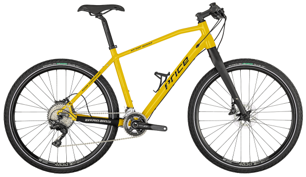 Price gelb metallic Street Speed 650b mit CK Gr. S